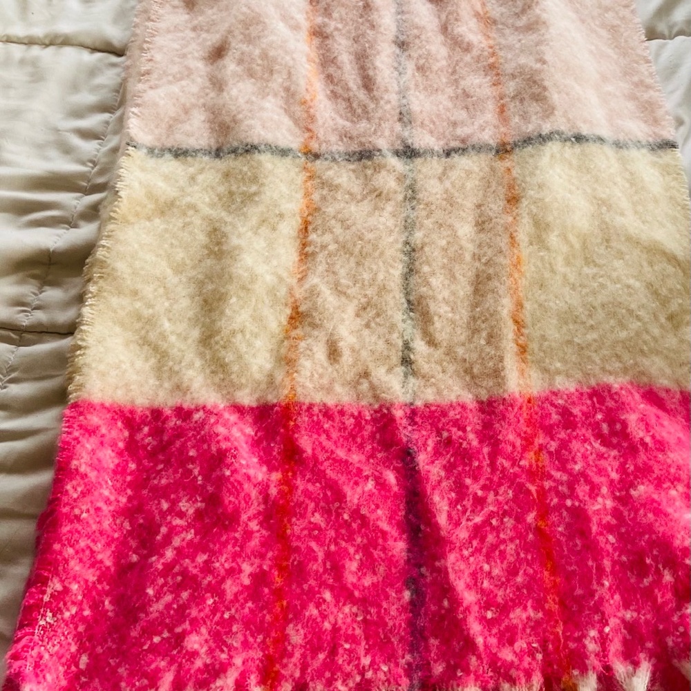 Anthropologie blanket scarf, multi colored.